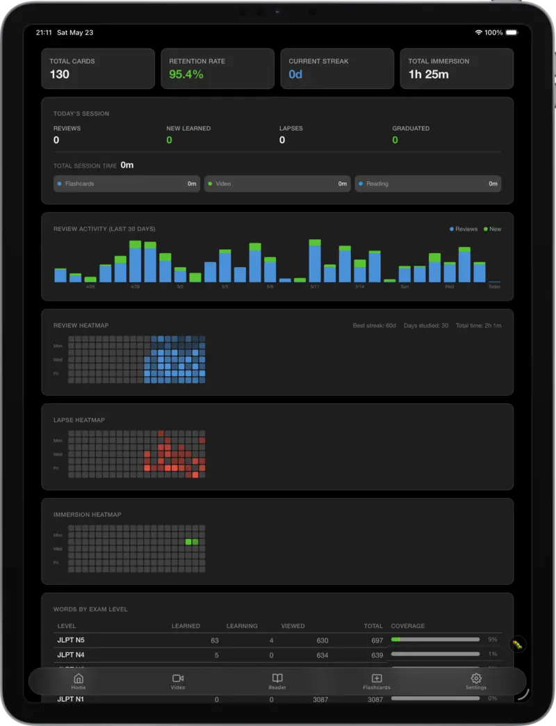 mLearn tablet preview